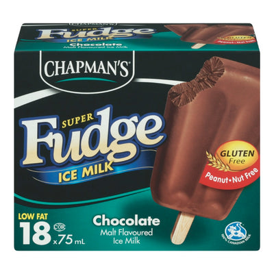 CHOCOLATE SUPER FUDGE BARS [18 pkg]