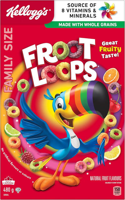 KELLOGGS FROOT LOOPS FAMILY [480 g]