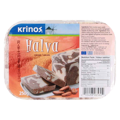KRINOS CHOCOLATE HALVA [250 g]