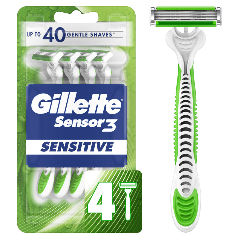 GILLETTE SENSITIVE RAZORS [1 ea]