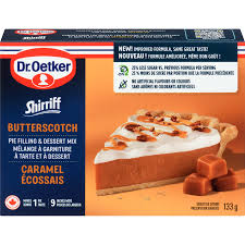 SHIRRIFF BUTTERSCOTCH PIE FILL [133 g]