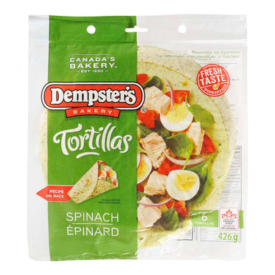 DEMPSTERS TORTILLA SPINACH [426 g]