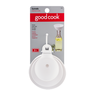 GOOD COOK - 3PC FUNNEL SET [1 ea]