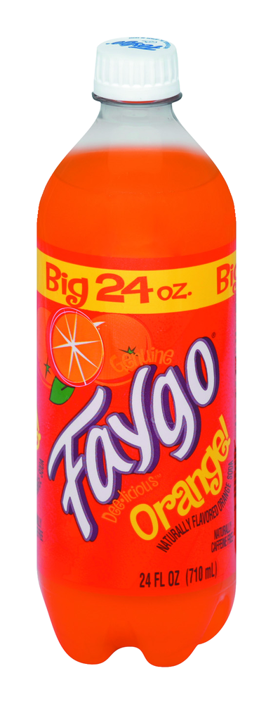 Faygo Orange Soda, 710 mL