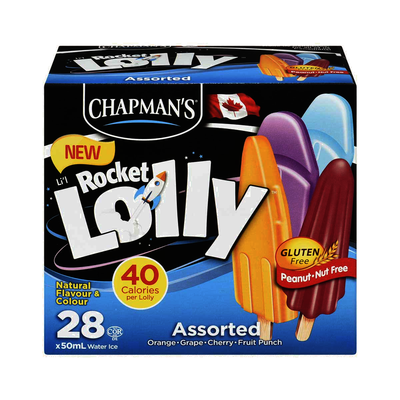 CHAPMANS ROCKET  LOLLYS [28 pcs]