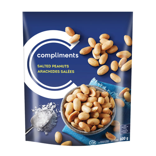 COMPLIMENTS SALTED PEANUTS [600 g]