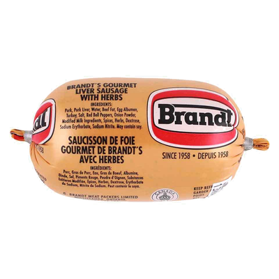 BRANDT LIVER SAUSAGE HERB [1 ea]
