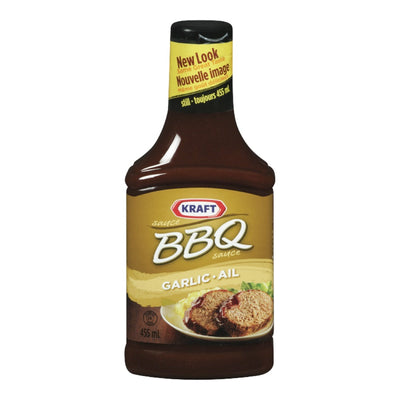 KRAFT BBQ SAUCE GARLIC [455 ml]