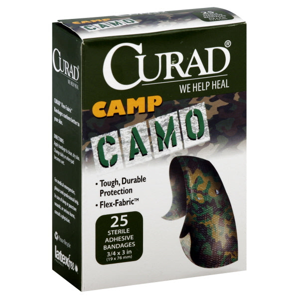CURAD CAMO BANDAGE [1 pkg]