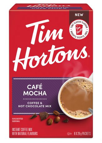 TIM HORTONS CAFE MOCHA SACHET [8 pkg]