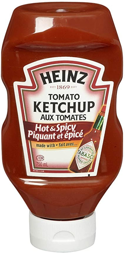 HEINZ HOT & SPICY KETCHUP [750 ml]