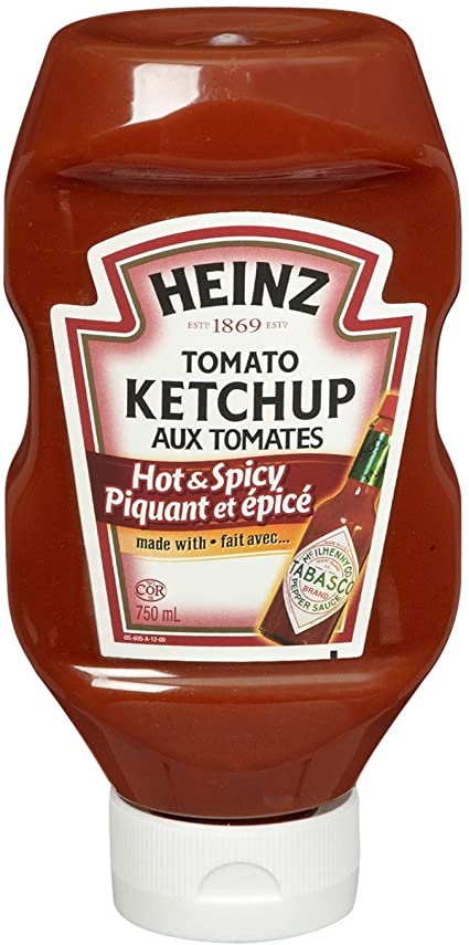 HEINZ HOT & SPICY KETCHUP [750 ml]