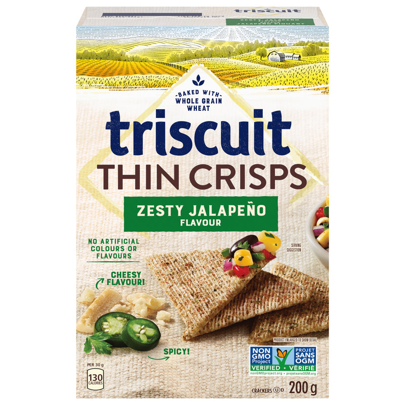 TRISCUIT CRACKERS JALAPENO [200 g]