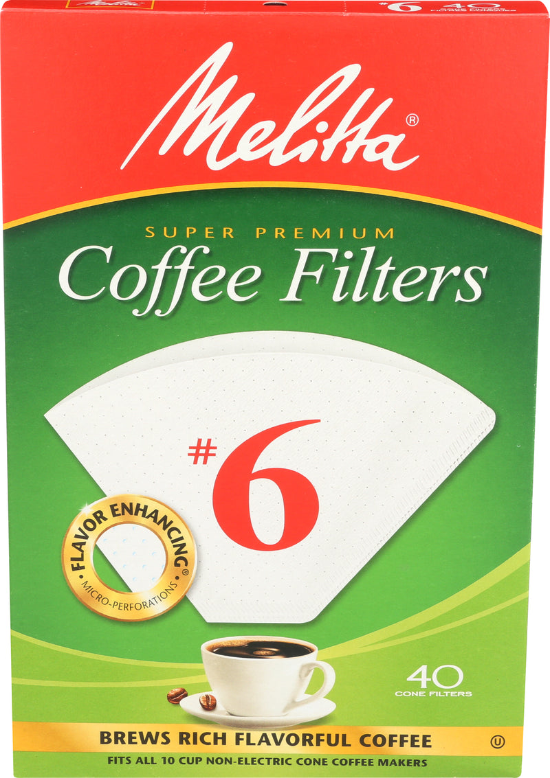 MELITTA  FILTER  # 6 [40 pkg]