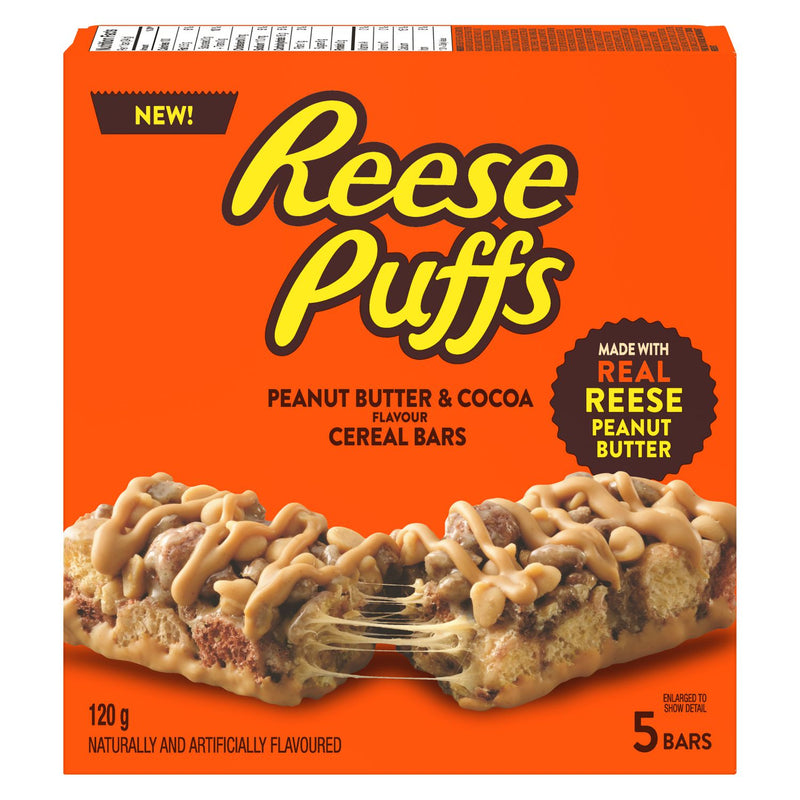REESES PUFFS CEREAL BARS [120 g]
