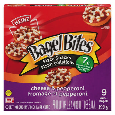 Heinz Bagel Bites Pizza Snacks, 198 g