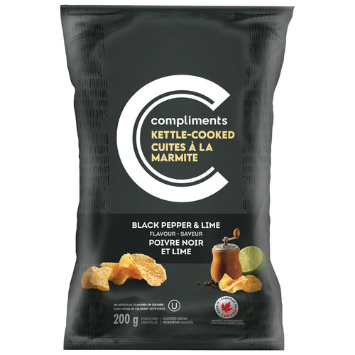 COMP BL PEP LIME KETTLE CHIP [200 g]
