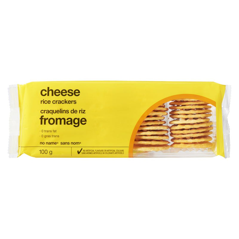 NO NAME CHEESE RICE CRACKERS [100 g]