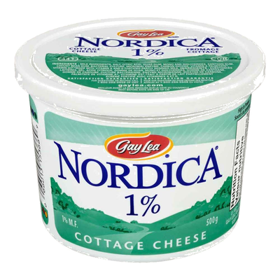 NORDICA COTTAGE CHEESE 1% [500 ml]