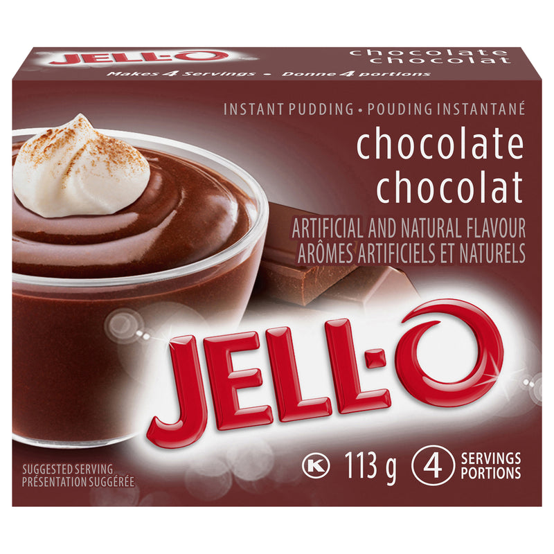 JELLO   PUDDING CHOCOLATE [113 g]
