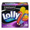CHAPMANS FRUITY   LOLLYS [18 pcs]