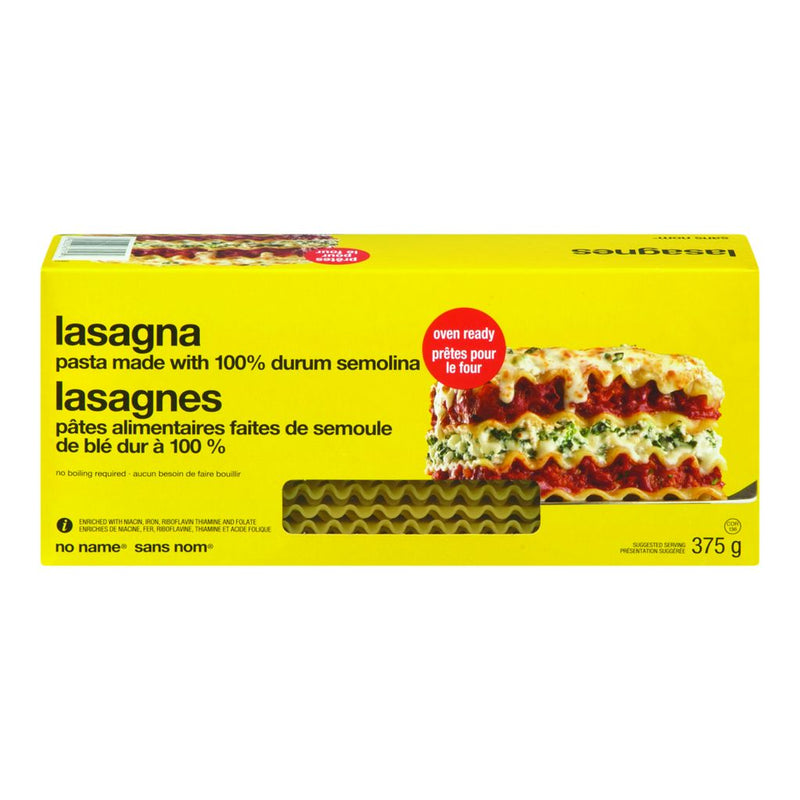 NN OVEN READY LASAGNA [375 g]