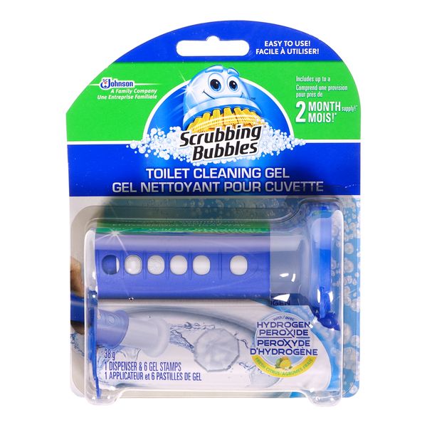 SCRUB BUBBLES TOILET GEL CITRU [1 ea]