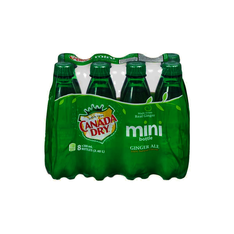 CANADA DRY GINGER ALE MINI BOT [8 pkg]