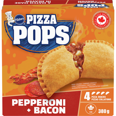 PILLSBURY PIZZA POPS PEPP BACO [380 g]