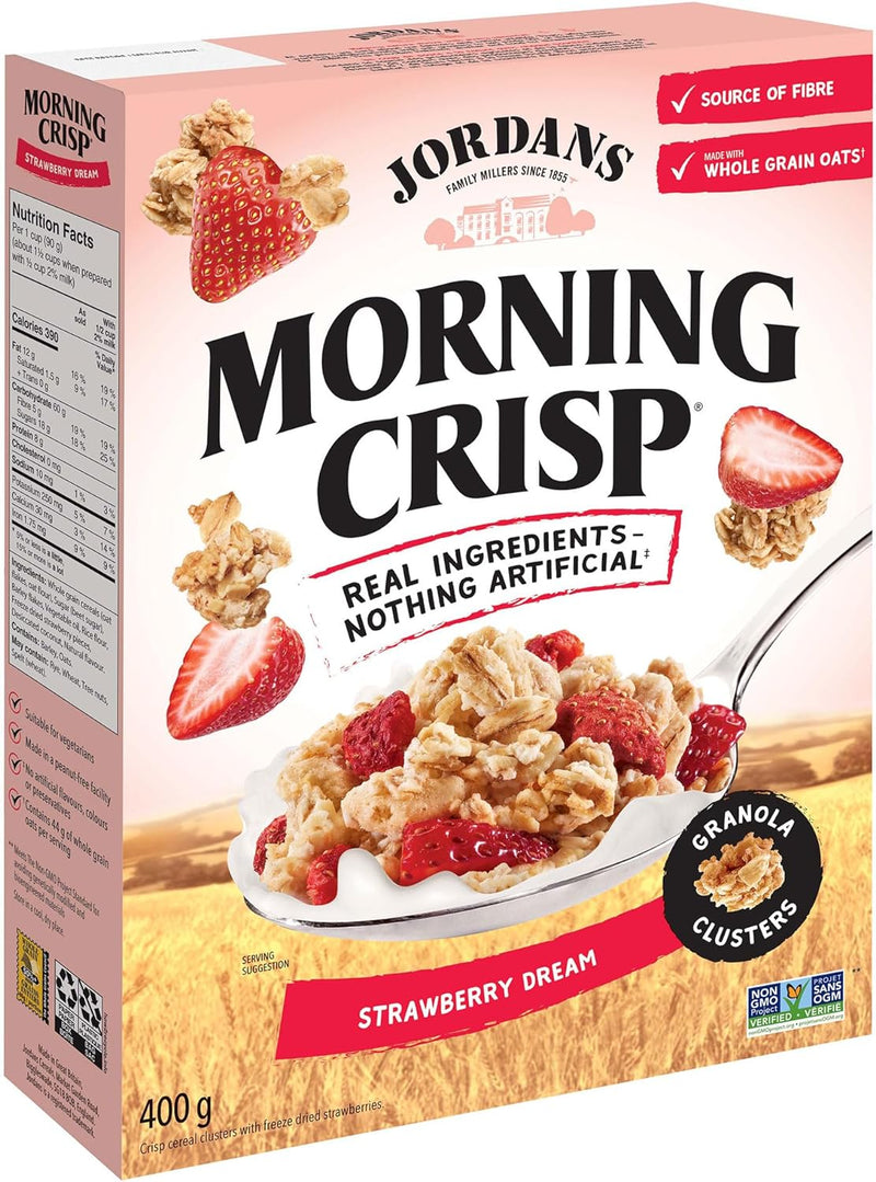 JORDANS MORNING CRISP STRAWBER [400 g]