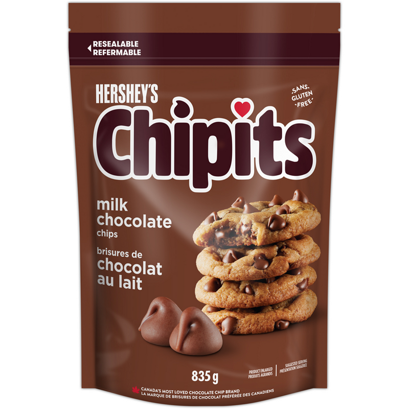 HERSHEY MILK CHOCOLATE CHIPS [925 g]