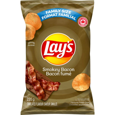LAYS SMOKEY BACON FS [220 g]