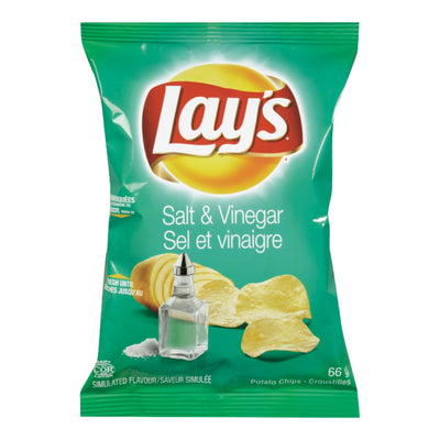 LAYS SALT & VINEGAR CHIPS [66 g]