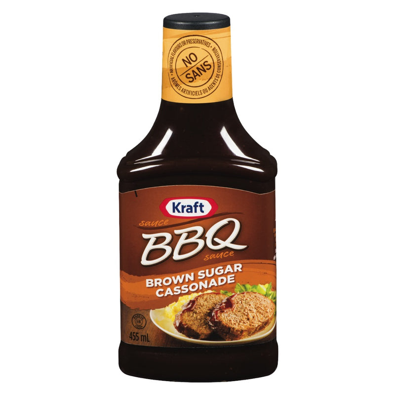 KRAFT BROWN SUGAR BBQ SAUCE [455 ml]