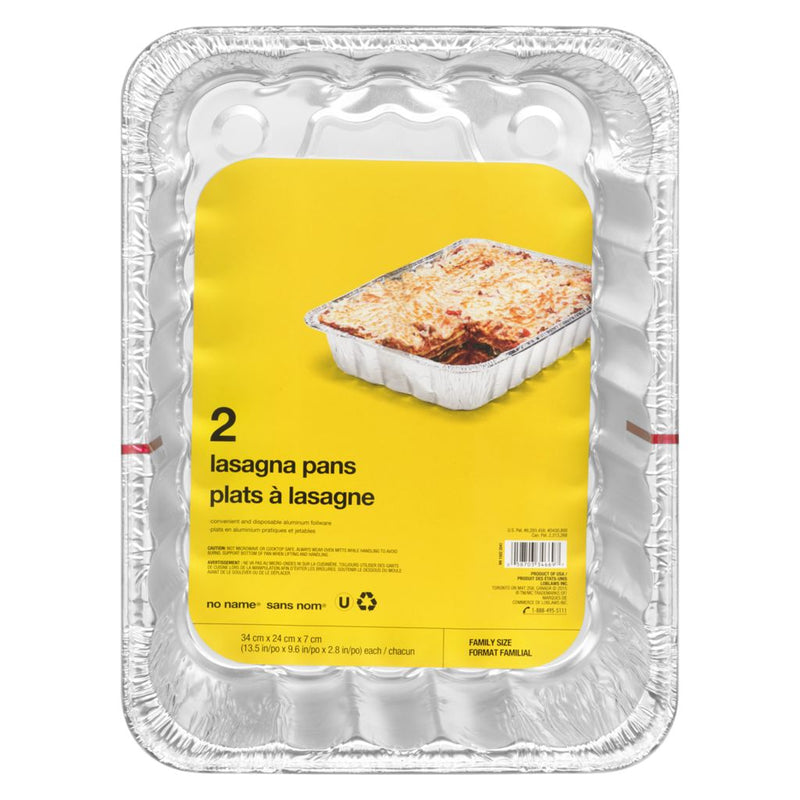 NN GIANT LASAGNA PANS [2 pkg]