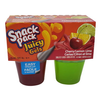JUICY GELS CHERRY LEMON / LIME [4 pkg]