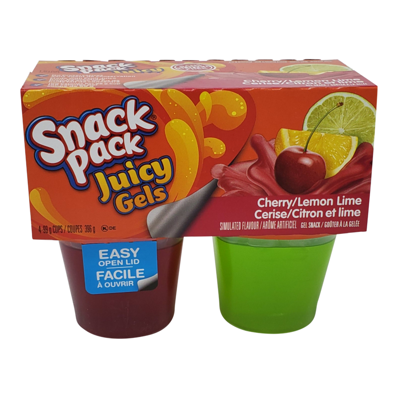 JUICY GELS CHERRY LEMON / LIME [4 pkg]