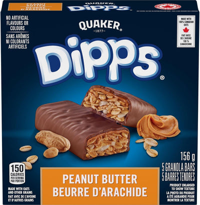 QUAKER DIPPS PEANUT BUTTER [156 g]