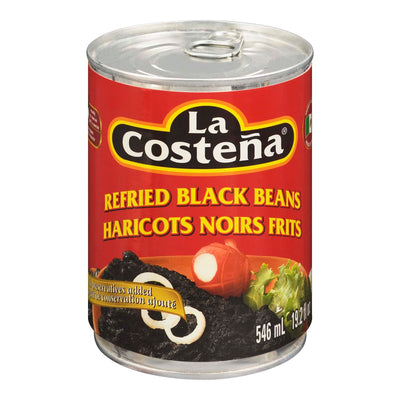 LA COSTENA REFRIED BLACK BEANS [546 ml]