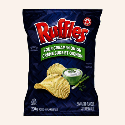 RUFFLES SOUR CREAM & ONION [200 g]