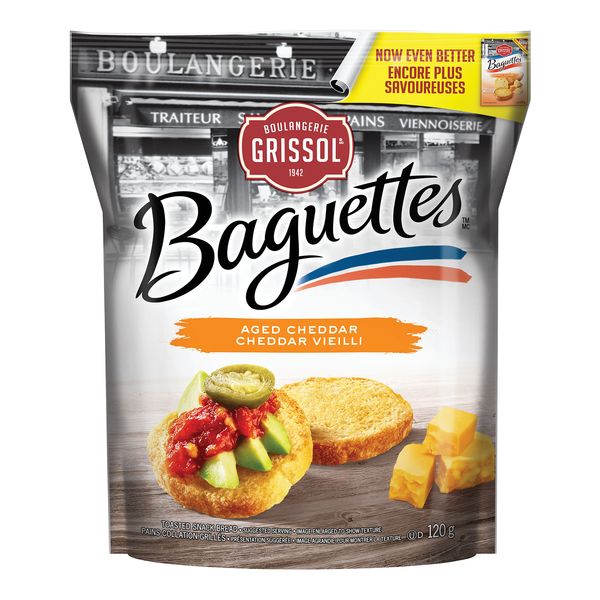 GRISSOL BAGUETTES CHEDDAR [120 g]