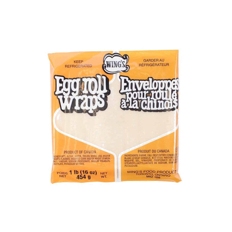 WINGS EGGROLL WRAPS [454 g]