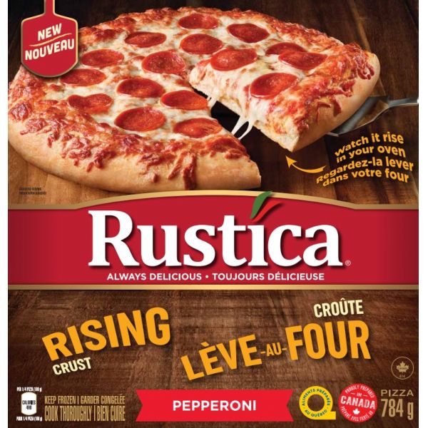 RUSTICA PIZZA PEPPERONI [784 g]