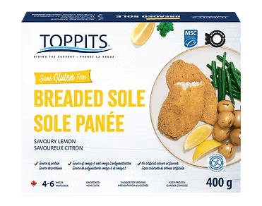 TOPPITS SAVOURY LEMON SOLE [400 g]