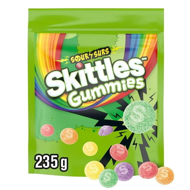 SKITTLES SOUR GUMMIES [235 g]
