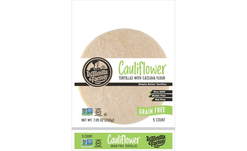 LA TORTILLA CAULIFLOWER WRAPS [200 g]