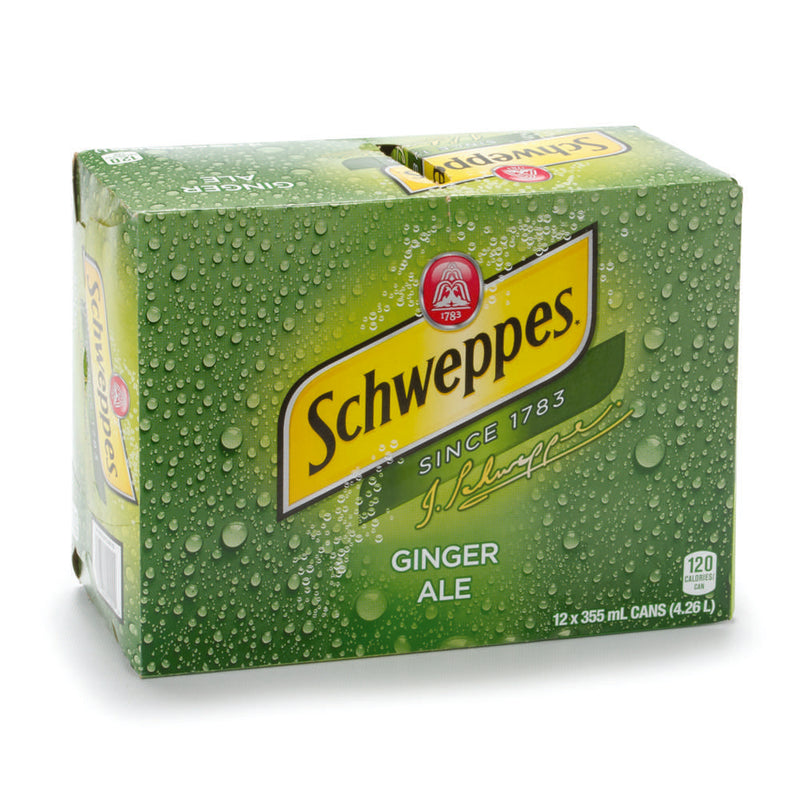 SCHWEPPES GINGER ALE [12 pkg]