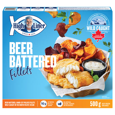 HIGHLINER BEER BATTERED FILLET [500 g]