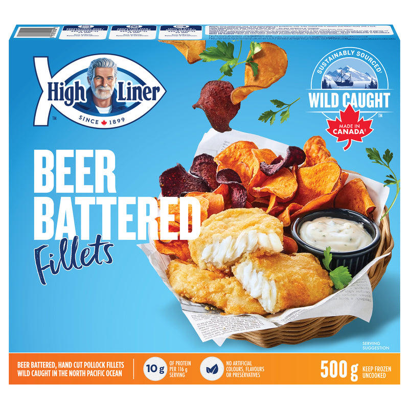 HIGHLINER BEER BATTERED FILLET [500 g]