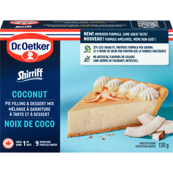 SHIRRIFF COCONUT PIE FILLING [130 g]